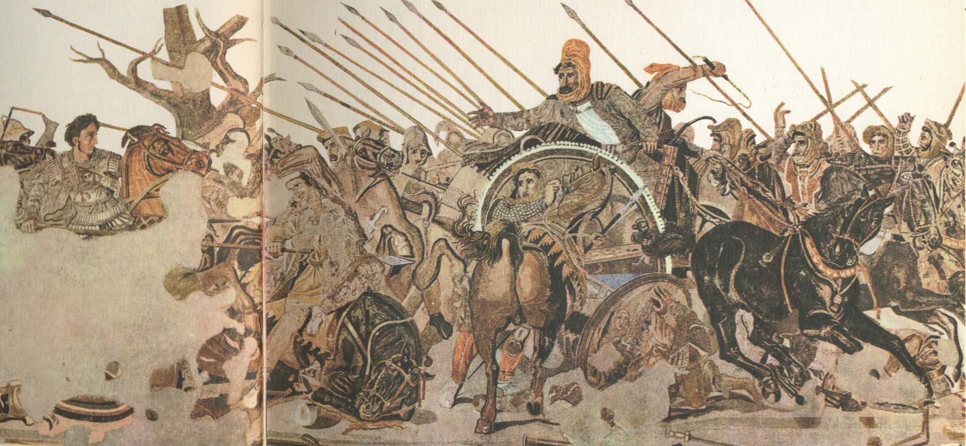 alexanders astundan att erovra och utforska nytt land ledde till hans faltts fatag mot perserkungen derius III s stora armeer